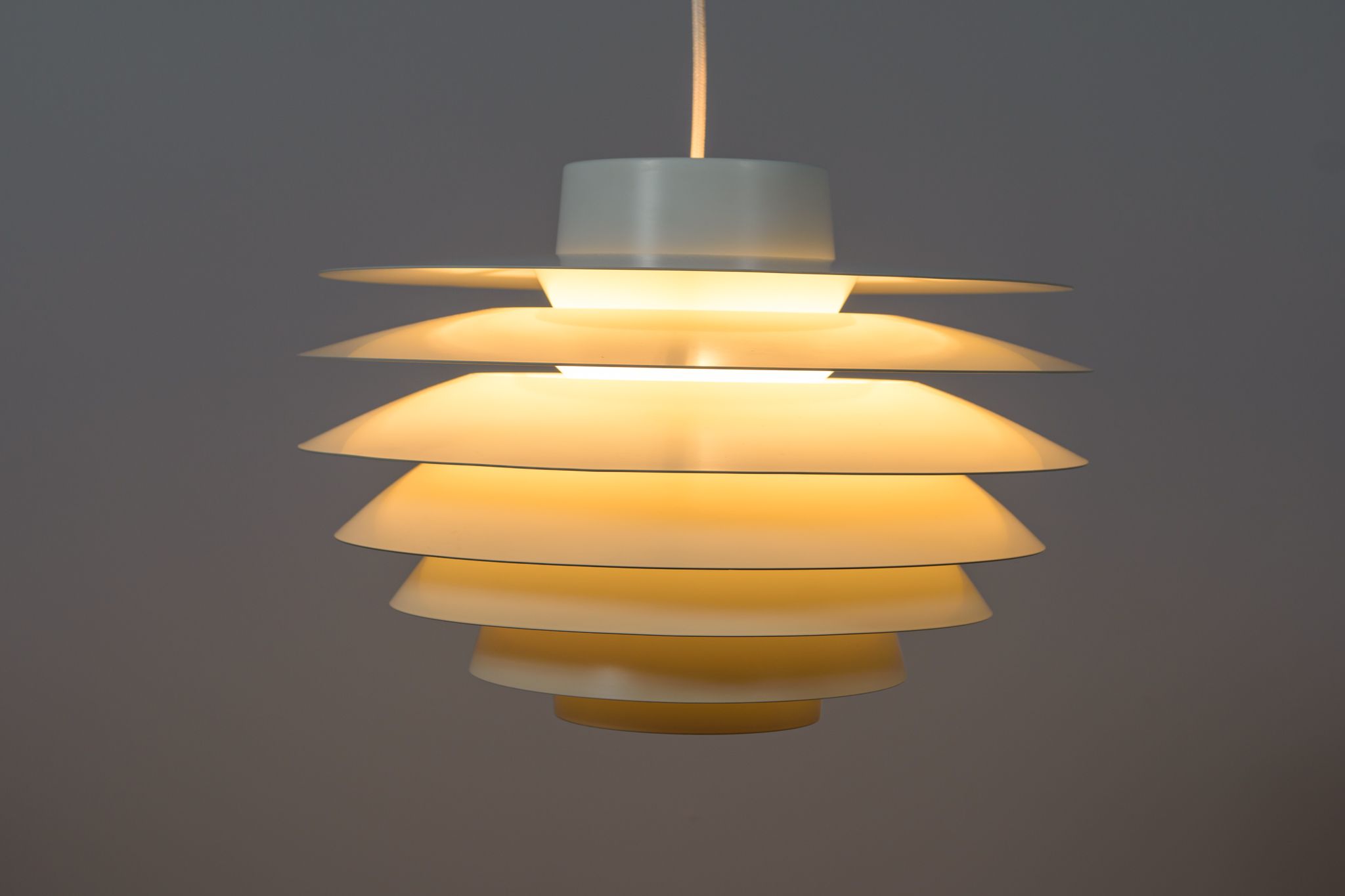 Mid-Century Danish Verona Pendant Lamp by Svend Middelboe for Fog & Morup, 1970s