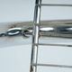 Set of 4 Vintage Italian Wire Chairs, Chrome and Metallic Wire, 1974