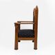 Oak Art Deco Amsterdam School Armchairs 1920s