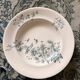 Lot 6 Plate Plates Faience Longwy Model Mignon