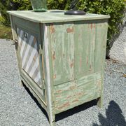 Large vintage olive green jam maker