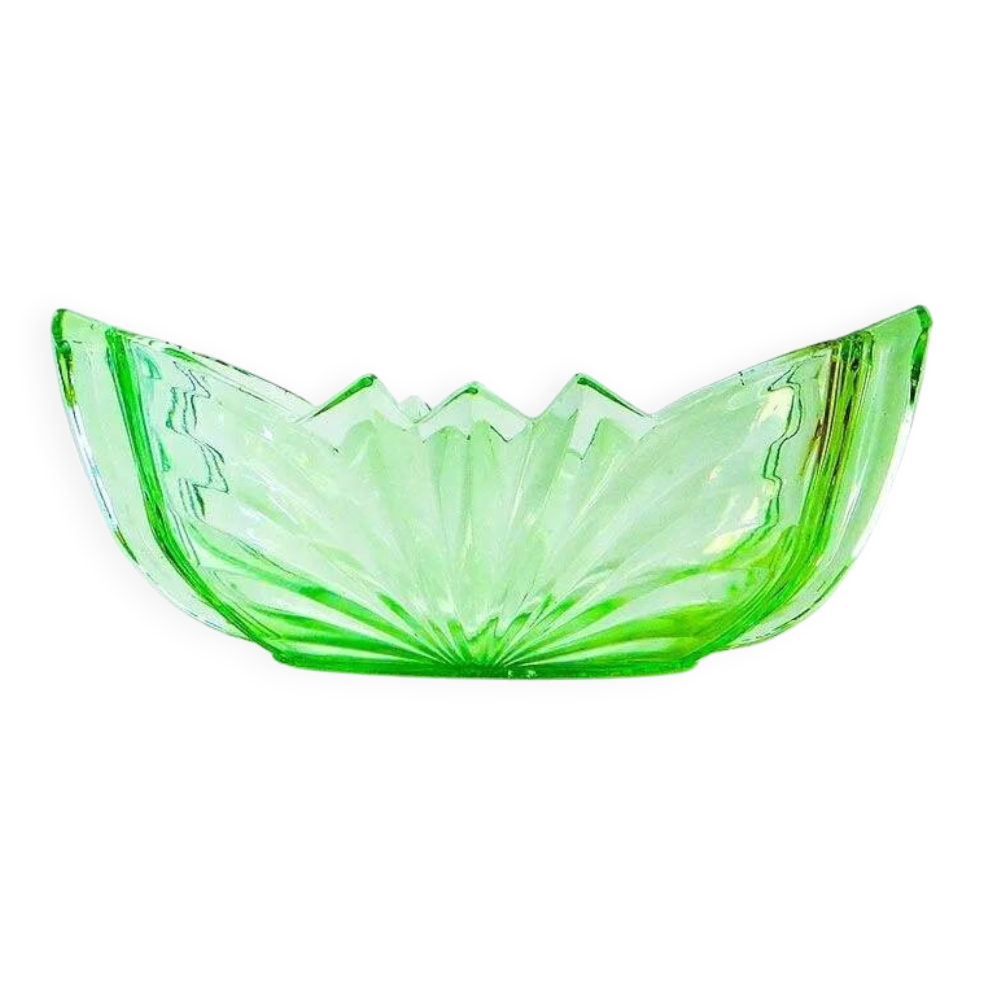 A8T Niemen Stolle Art Deco uranium fruit bowl