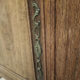 Bahut bas ancien enfilade boIs massif