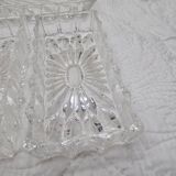 Antique compartmentalized dish in Art Deco crystal