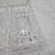 Antique compartmentalized dish in Art Deco crystal