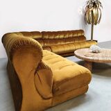 Midcentury modular sofa vintage 'Golden hour'