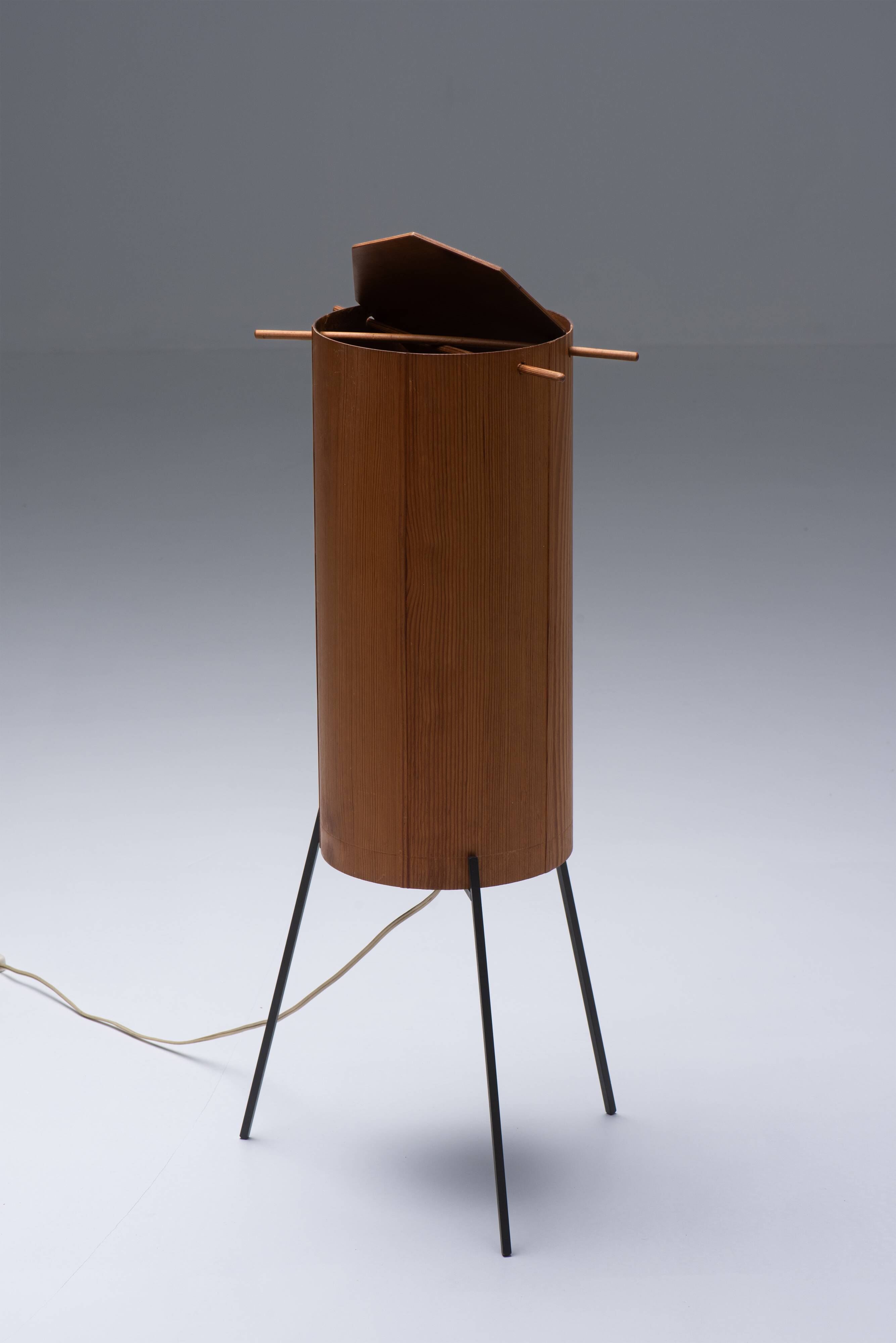 50ties Tube Shade Floor Lamp