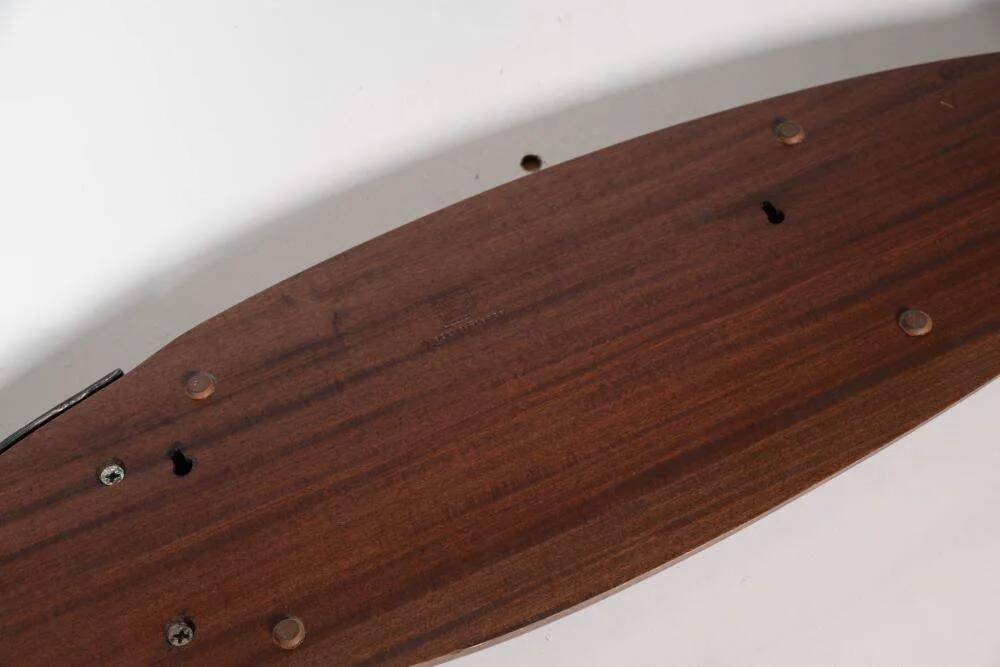 Vintage wooden presentation platter, fish platter.