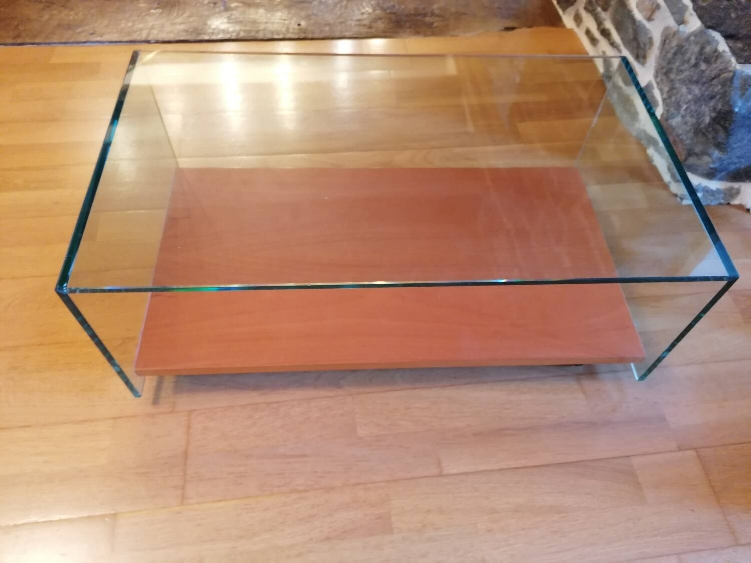 TV unit or coffee table on wheels "Artelano" minimalist design.