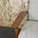 Pair of teak easy armchairs by Svend Aage Eriksen for Glostrup