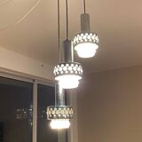 Raak pendant trio with canopy
