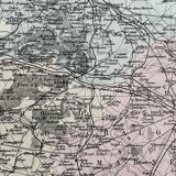 Ancient map of the Marne