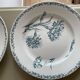 Set of 10 Lunéville ironstone soup plates, Oeillet model