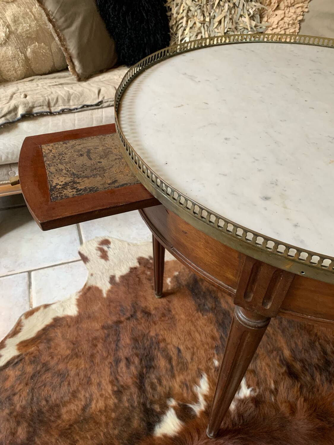 Table d’appoint en marbre