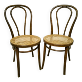 Pair of bistro chairs n°18