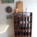 Casier de tri ancien en bois