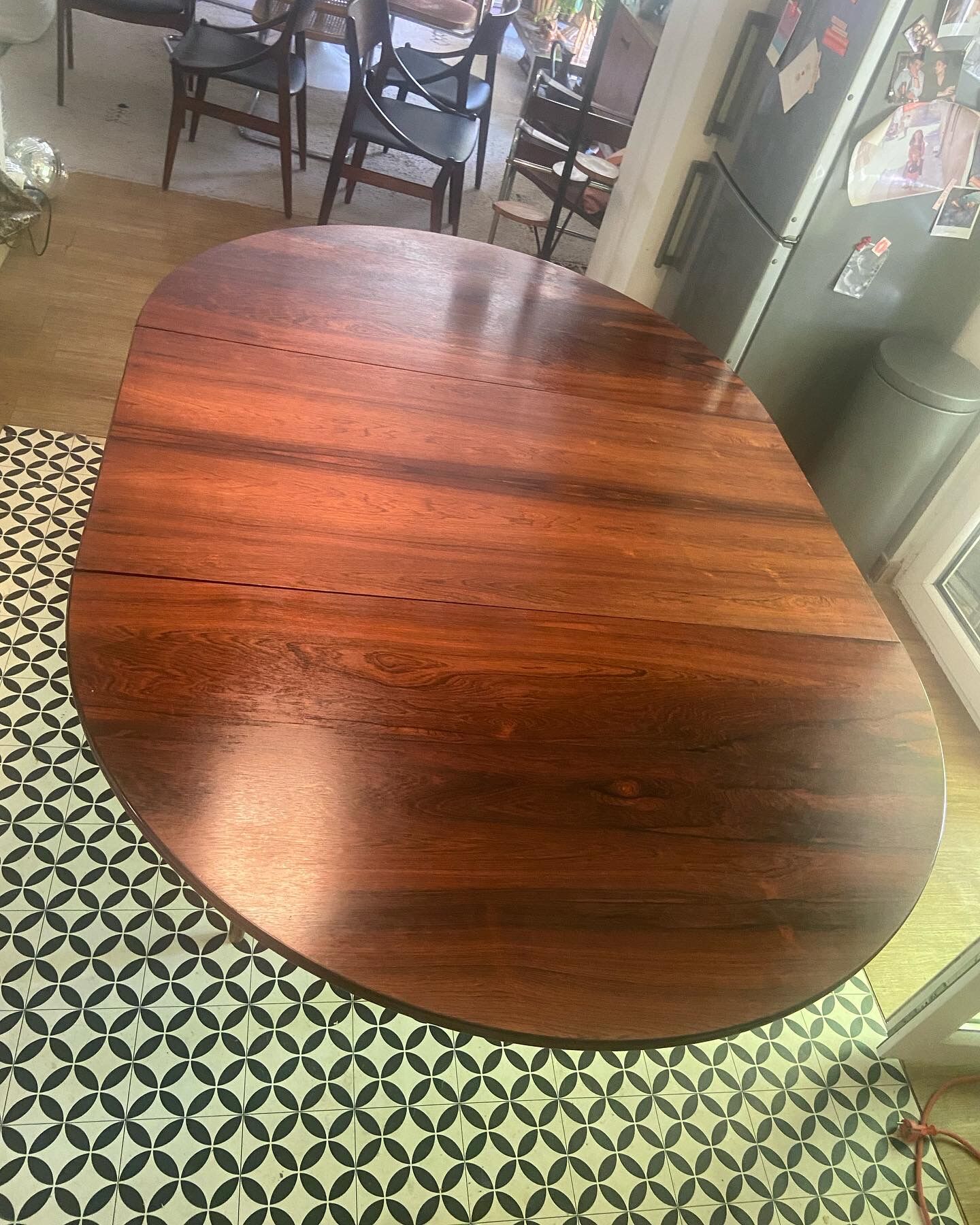 Danish rosewood meal set from Rio from the 60s