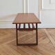 Renovated vintage coffee table, Scandinavian style, 1950s-60s.