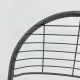 Niels Gammelgaard for Ikea grey wire metal folding chair, 1970s