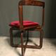 Set of 4 base italian dining chair's 1960