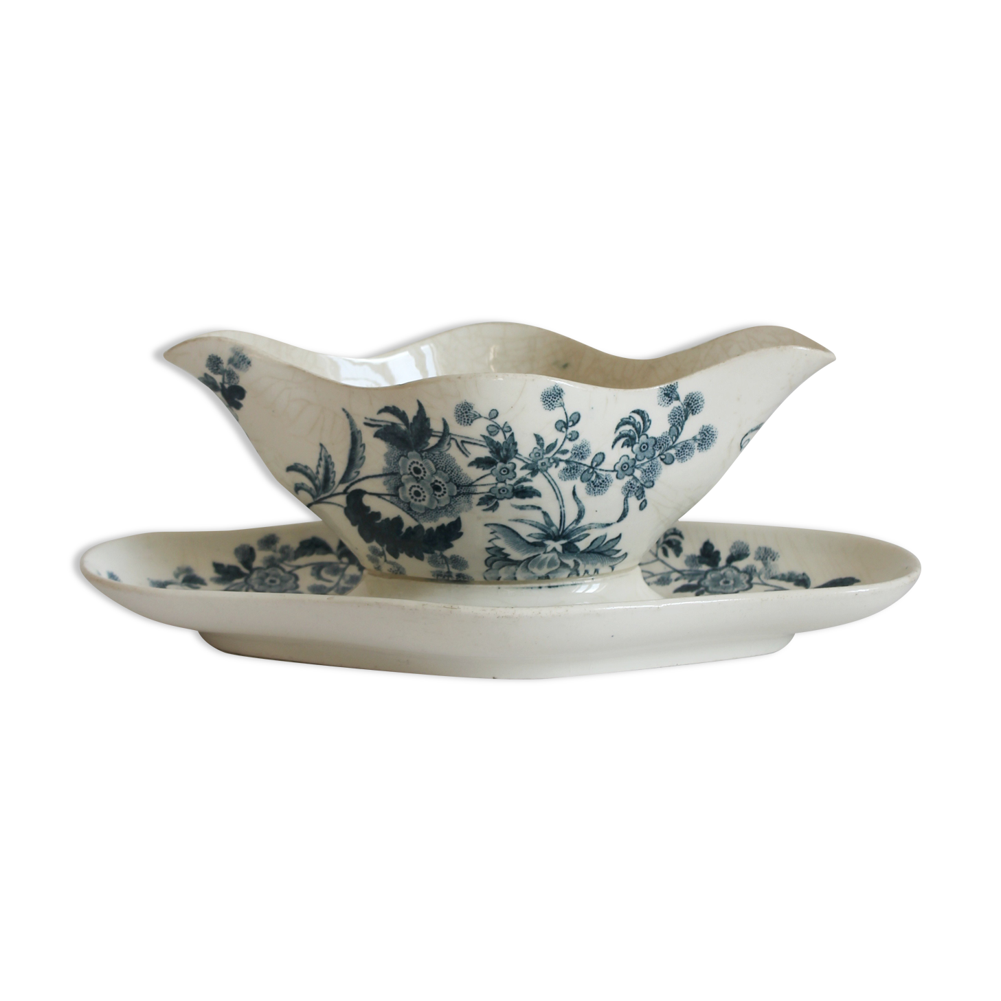 Saucière en terre de fer "Ycho" Longwy