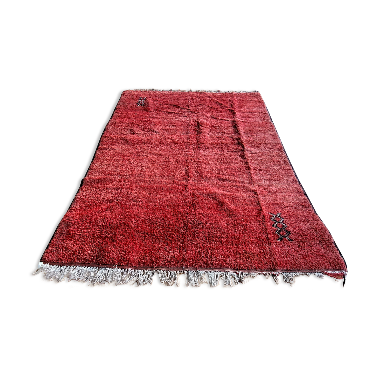 Vintage boujaad red carpet