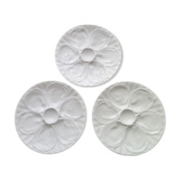 Set of 3 pillivuyt porcelain oyster plates