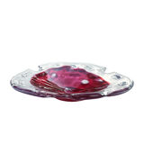 Organic glass ashtray, Murano, Italy, 1970s