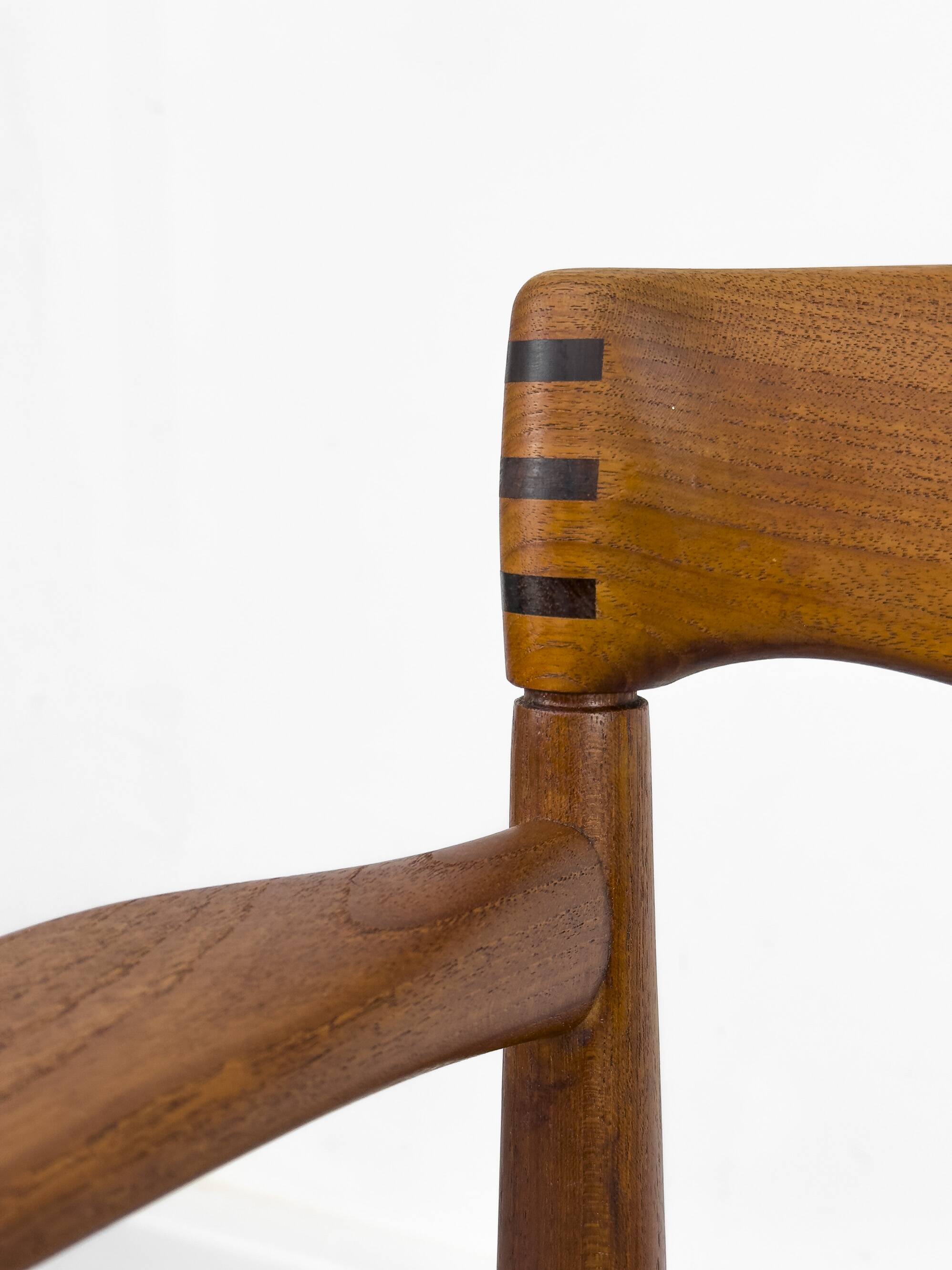 Teak Armchair by H. W. Klein for Bramin, 1960s