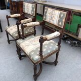 Pair of nineteenth century armchairs