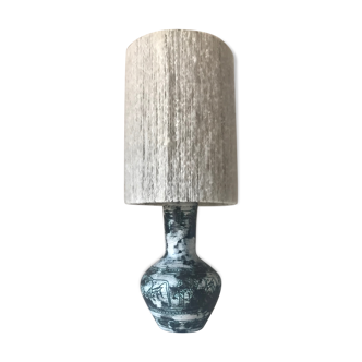 Jacques Blin vintage  ceramic lamp 1960