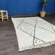 Berber diamond and black dot rug 140 X 220 cm