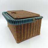 Panier à couture en osier