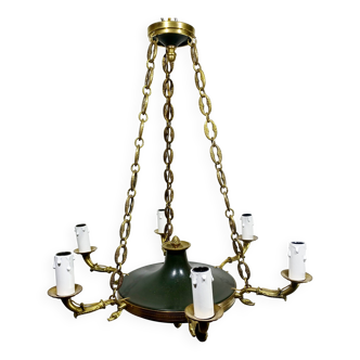 6-Light Empire Chandelier