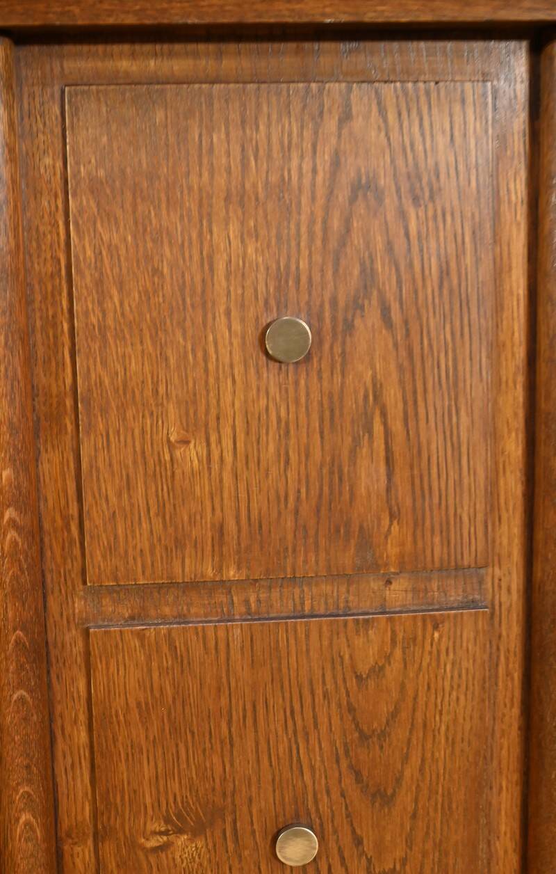 Oak bookcase, Art Deco period – 1940