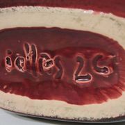 Vase rectangulaire signé et numéroté de Max Idlas