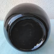 Lacquered wooden vase