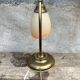 Tulip desk lamp, bedside lamp in brass and blown glass J.P Rycka