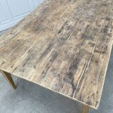 1940s oak and fir farmhouse table