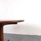 Mid-Century Danish Teak Extendable Dining Table, 1960s.