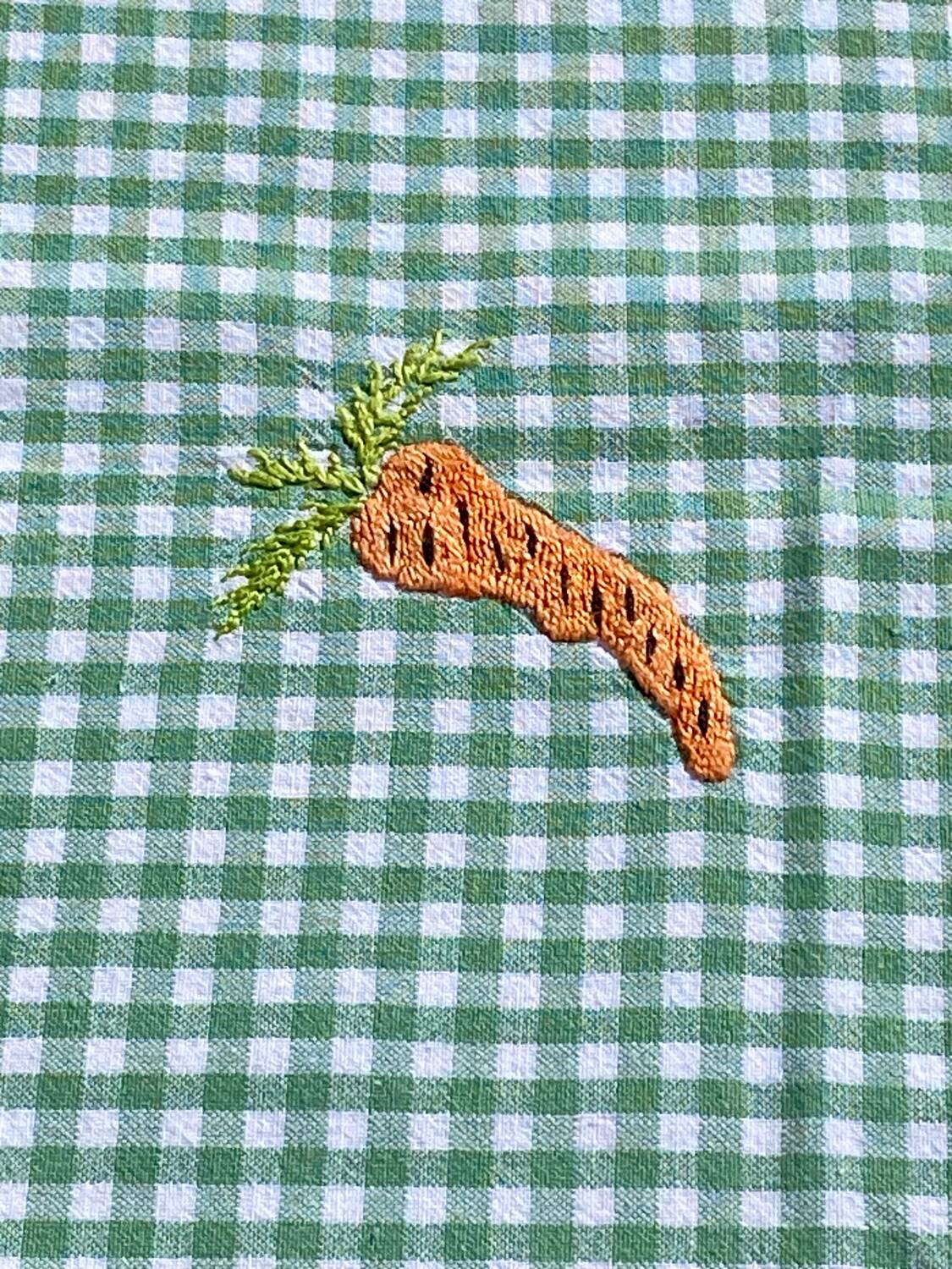 Nappe vintage brodée
