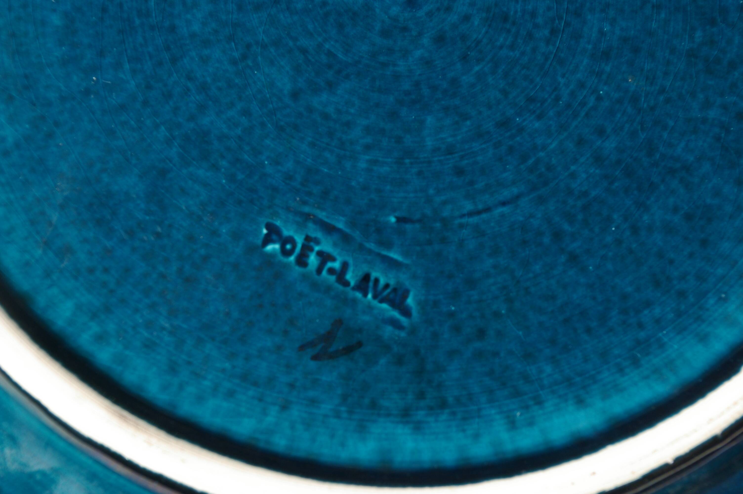 Vintage 60'S ceramic cut by Poët-Laval