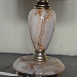Vintage onyx table lamp