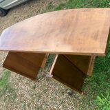 Hugues Chevallier art deco retractable console table