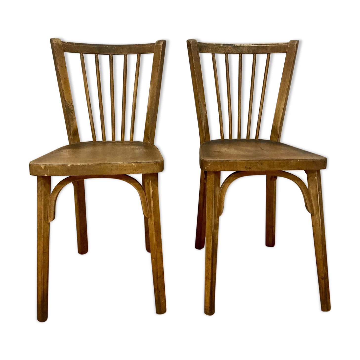 Lot of 2 Baumann chairs