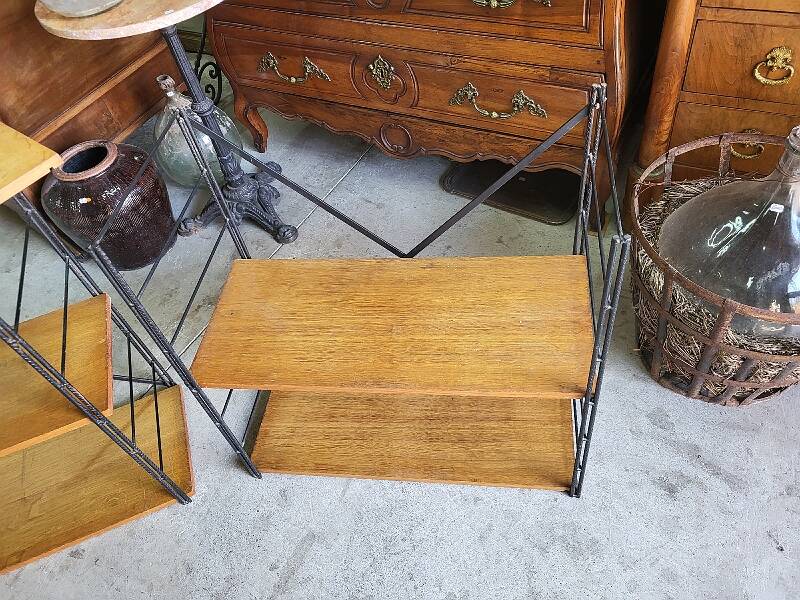 Pair of vintage shelves 1960 ref je