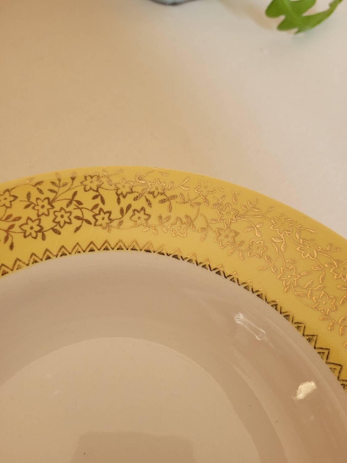 Set of 6 deep plates Badonviller