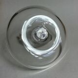 Lalique france empty pocket baguier in molded crystal pressed satin partridge