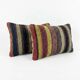 Set of 2 vintage kilim cushion covers 41x61 cm