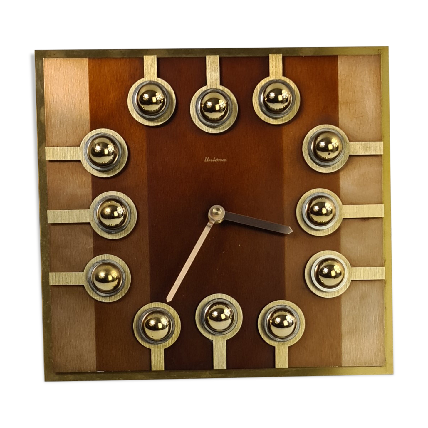 Vintage wall clock by Uniona Germany